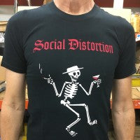 Social Distortion - Skeleton - Camiseta