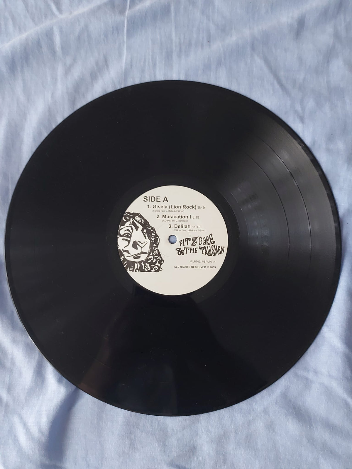Fitz Gore & The Talismen – Fitz Gore & The Talismen - LP - 2009 - Jazzaggression Records – JALP703, Plastic Strip – PSPLP714 - Very Good Condition (M- / VG+)