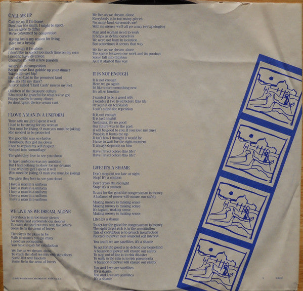 Gang Of Four – Songs Of The Free - LP - 1982 - Warner Bros. Records – 1-23683 - Vinyl Very Good Condition / Cover Very Good Condition (VG+/VG+) - IMMEDIATE AVAILABILITY.