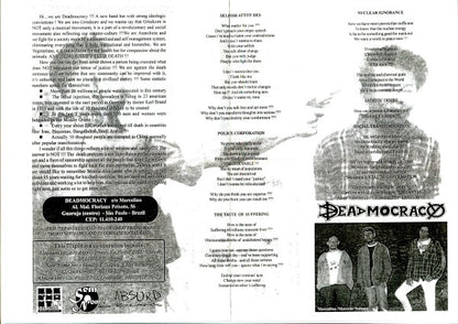 Deadmocracy / Necrose – Sadistic Desire / The End - 7" - 1997 - Elephant Records – ELE 008 - Vinyl New / Cover Like New (M/M-)