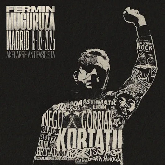 Fermin Muguruza - Akelarre Antifascista - LP