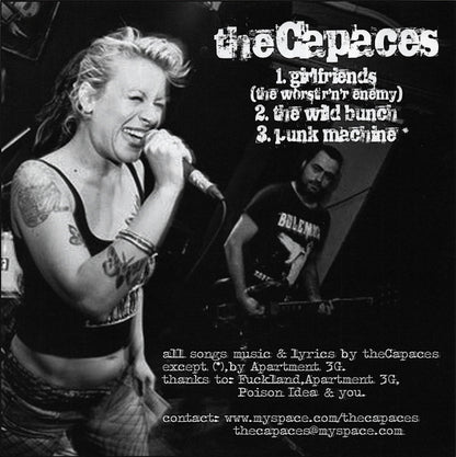 Fuckland / The Capaces - Kings Of Rockin'Rocka / Banned In Catalunya (7", EP, Clear Red)