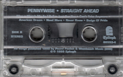 Pennywise – Straight Ahead - Cassette - 1999 - Epitaph – 86553-4 - NUEVO / PRECINTADO - NEW / SEALED.
