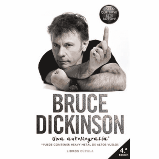 Iron Maiden - Bruce Dickinson. Edicion Tapa Blanda - Libro