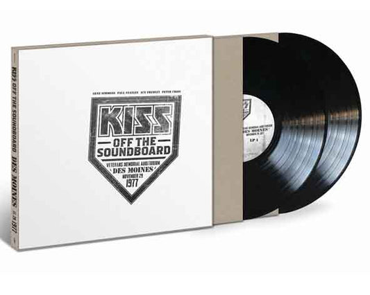 KISS - Off The Soundboard Live in Des Moines November 1977 - 2xLP