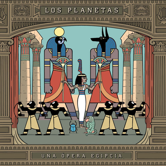 Los Planetas - Una ópera egipcia - LP