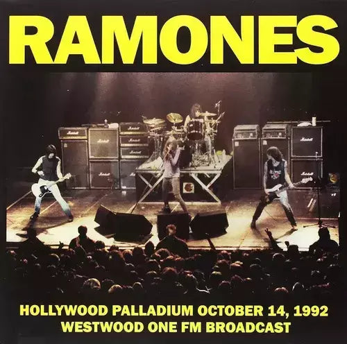 Ramones - Live At The Hollywood Paladium October 14, 1992 Westwood One Fm Broadcast - LP