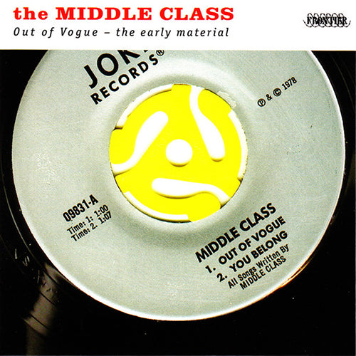 The Middle Class - Out of vogue – early material - LP - Color