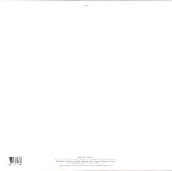 New Order - Substance - 2xLP