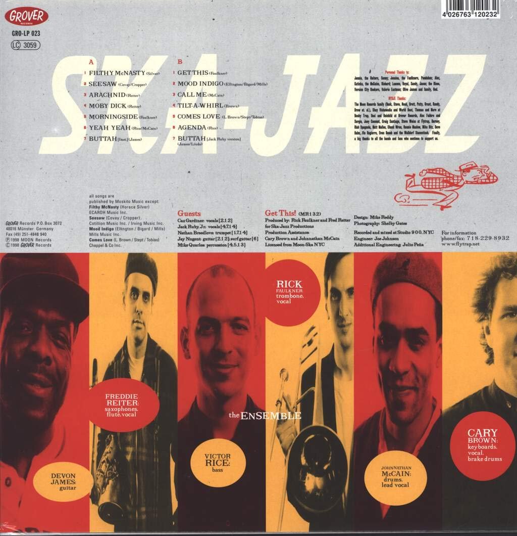 The New York Ska-Jazz Ensemble - Get This! - LP