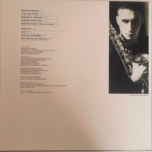 Sade - Diamond Life - LP