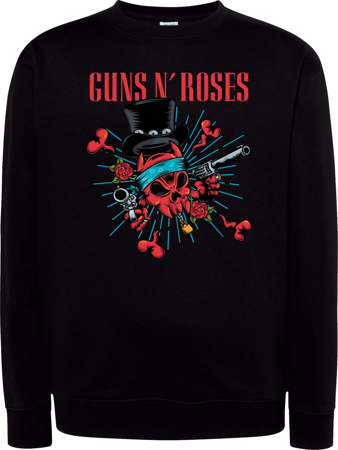 Guns N' Roses - Sudadera Cuello Redondo / Sweatshirt