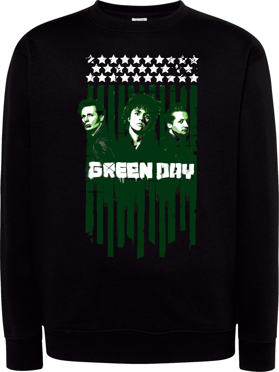Green Day - Sudadera Cuello Redondo / Sweatshirt