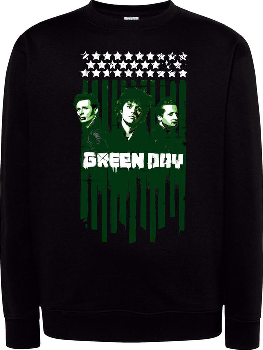 Green Day - Sudadera Cuello Redondo / Sweatshirt