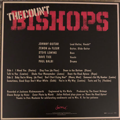 Count Bishops - The Count Bishops - LP