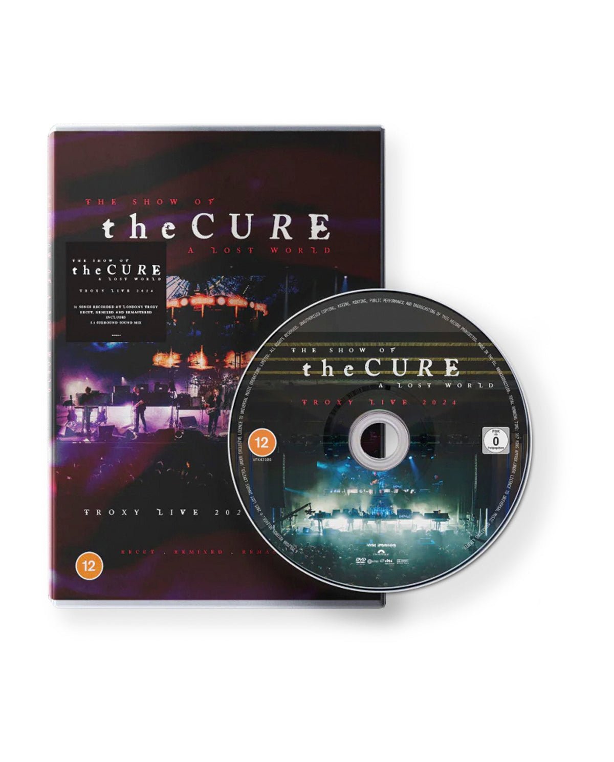 The Cure - The Show os a Lost World (Troxy Live 2024) - DVD