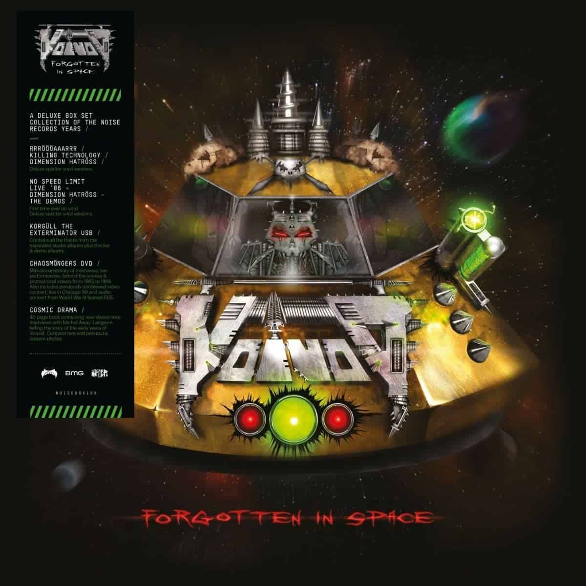 Voivod - Forgotten In Space - 7xLP + DVD - Color